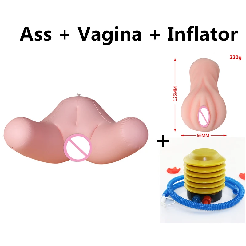 Newest! Easy To Store And Clean Inflatable Big Ass Detachable Vagina Sex Doll Male Masturbator Adult Products Sex Shop