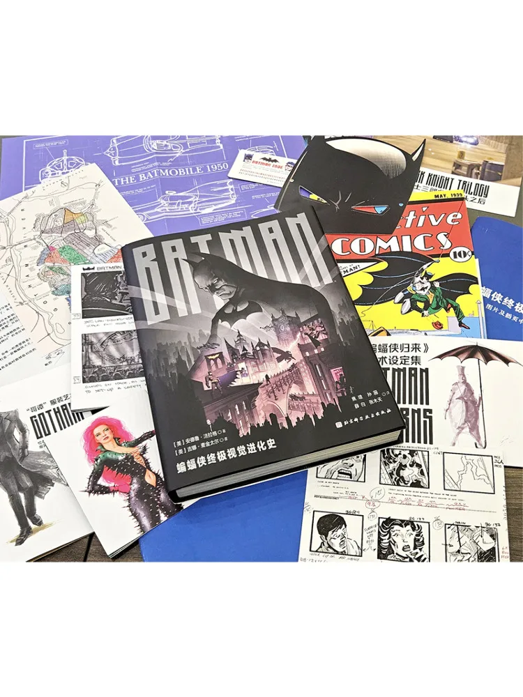 Book-Winshare Batman's Ultimate Visual Evolution History