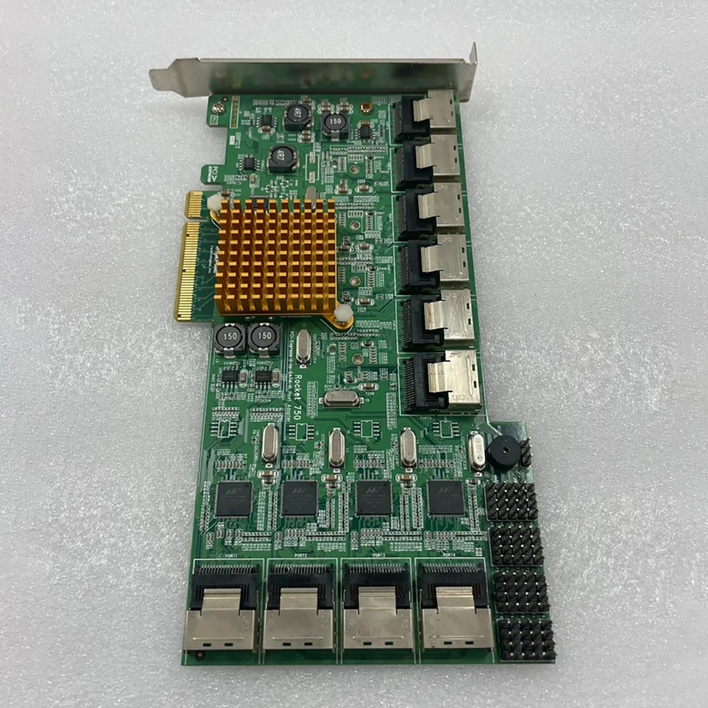 

Для 40-канальной карты High Point Rocket 750, карта расширения SATA 6G PCIe
