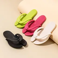 Summer Foldable Flip Flops EVA Non-slip Flat Open Toe Casual Men Women Home Slippers Slides Bathroom Supplies chanclas pantuflas