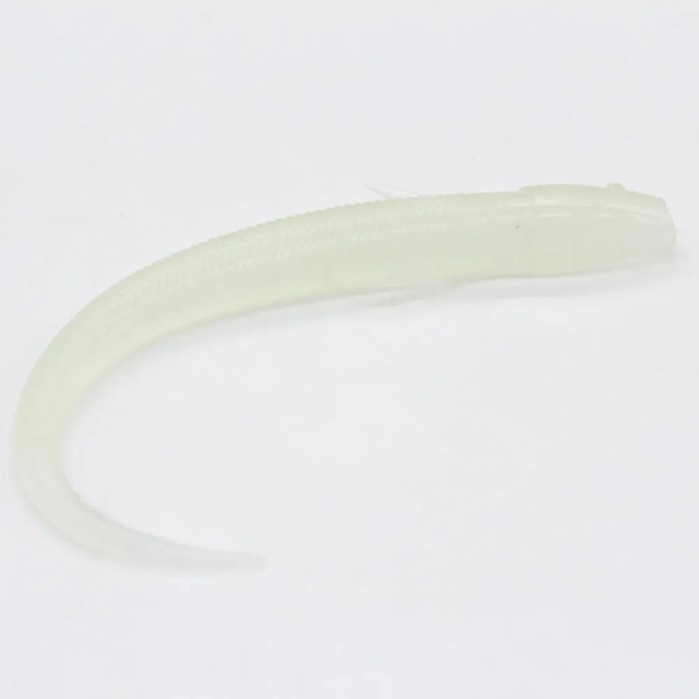 10 قطعة محاكاة لينة الذيل الصيد إغراء مريب رائحة إضافة الملح سيليكون لينة إغراء 10 سنتيمتر 3 جرام الطعم الاصطناعي الصيد السحر الصيد #4