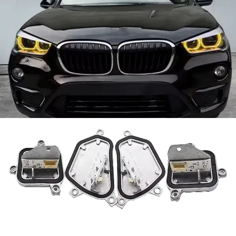 Yellow Angel Eye DRL Module For 2017-2019 BMW X1 F48 LED Headlight Daytime Running Light 63117428792 63117428791 63117428789