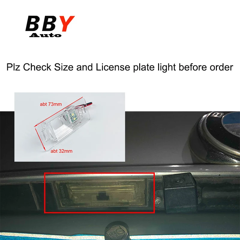 Backup For BMW Alpina B7 B6 B5 Touring sedan coupe Vehical Backup Parking Camera/License plate Rear View Camera