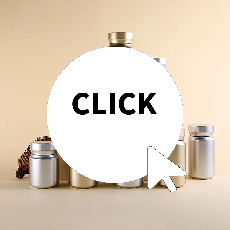 Sample Tablet Packaging Bottle Container Pill Packer Plastic Jars Capsule Bottles With Lid For Pill Food Candy