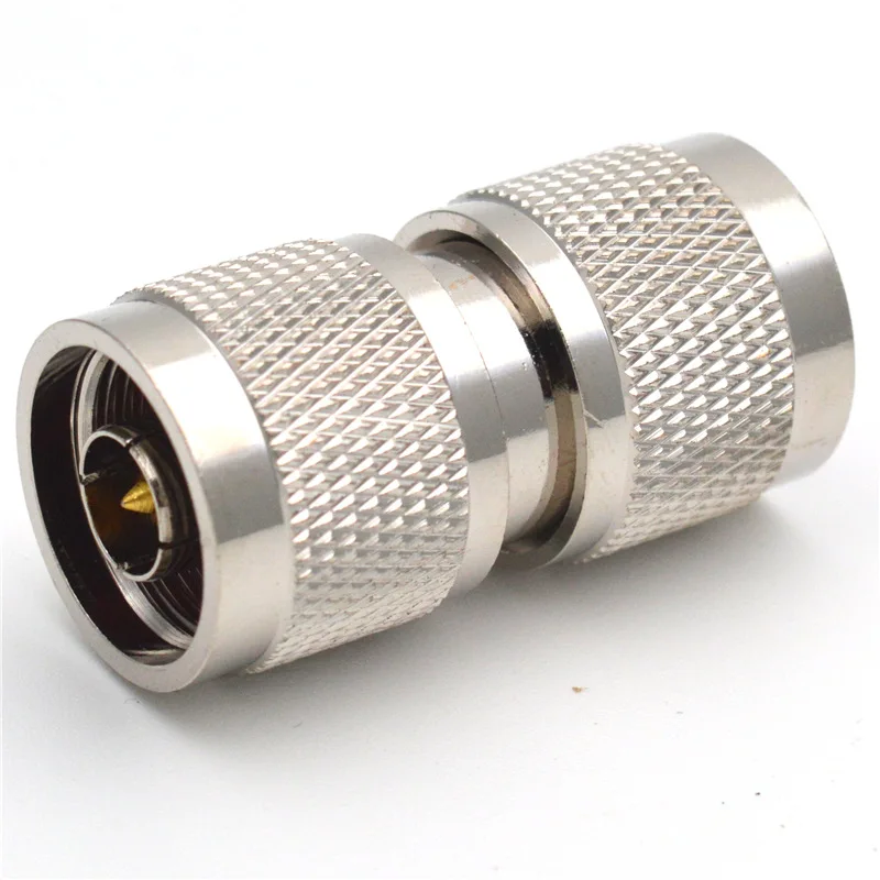 1 Stück N-Stecker auf N-Stecker RF-Koaxialadapter Gerader Stecker L16 N-Typ Kupfer Messing – Detail 3