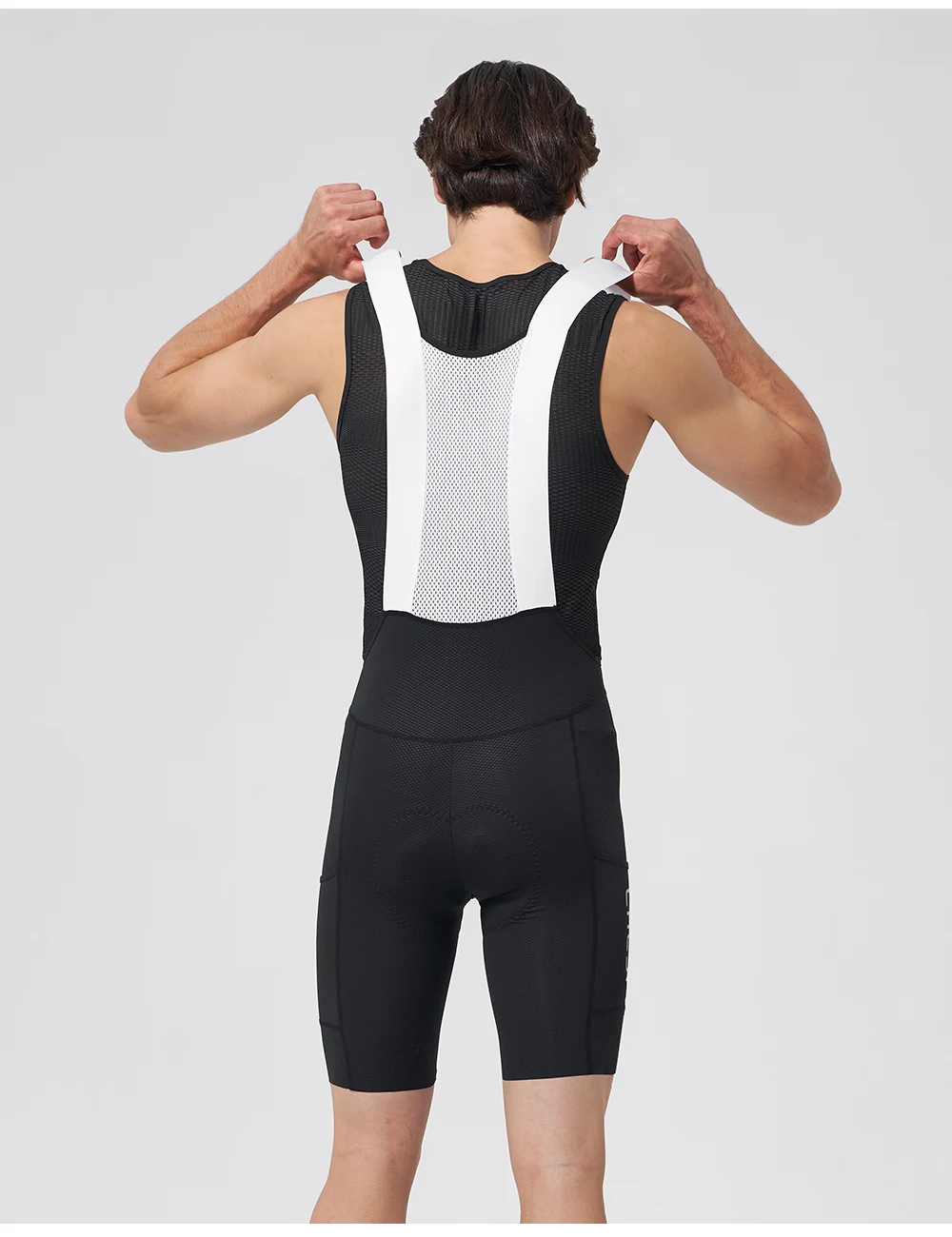 Cheji Herren-Radlerhose mit Trägern – Detail 9