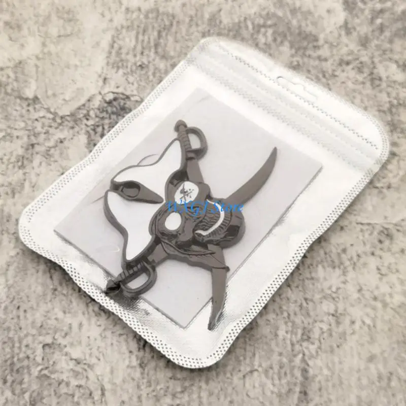 

37JE Long Lasting Metal Pirate Car Zinc Alloy Decoration For Vehicles Bikes