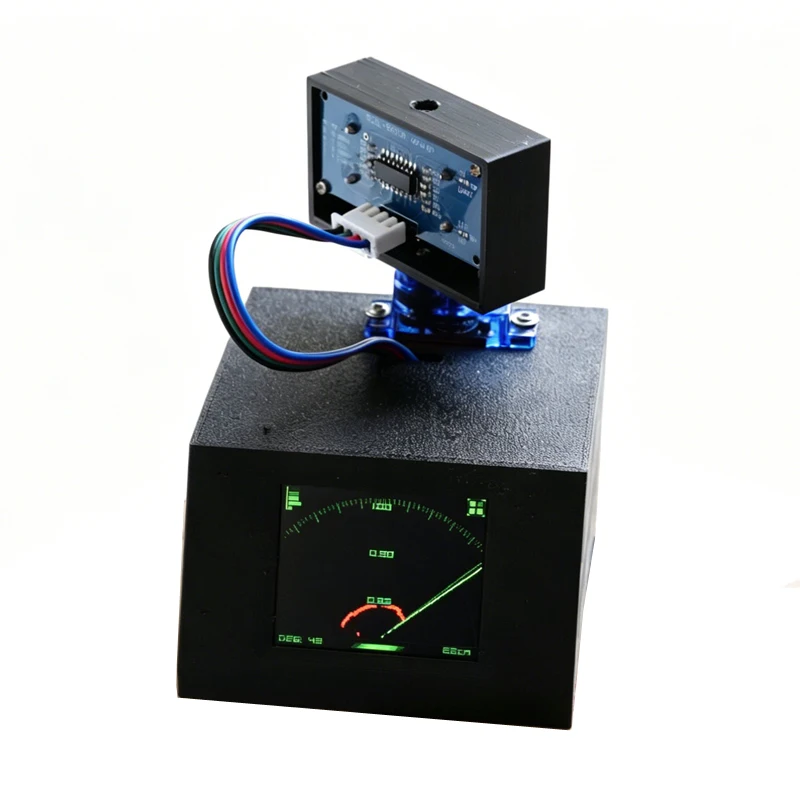 

1 шт. Миниатюрный ультразвуковой радарный модуль, дальность обнаружения 1 метр, угол обзора 170 градусов, принцип эхолокации, датчик для радиоуправляемых моделей, детали для DIY