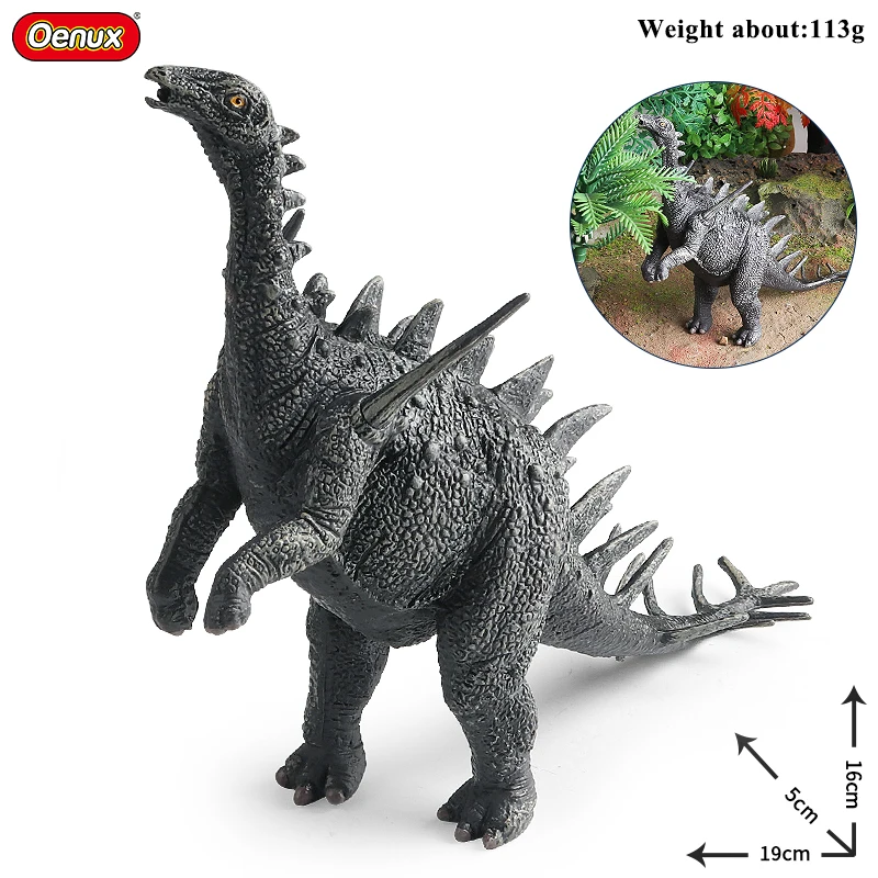 Oenux Jurassic Dinosaur Triceratops T-rex Baryonyx Spinosaurus Model Action Figures Animal Figurines Halloween Gift Kids Toy