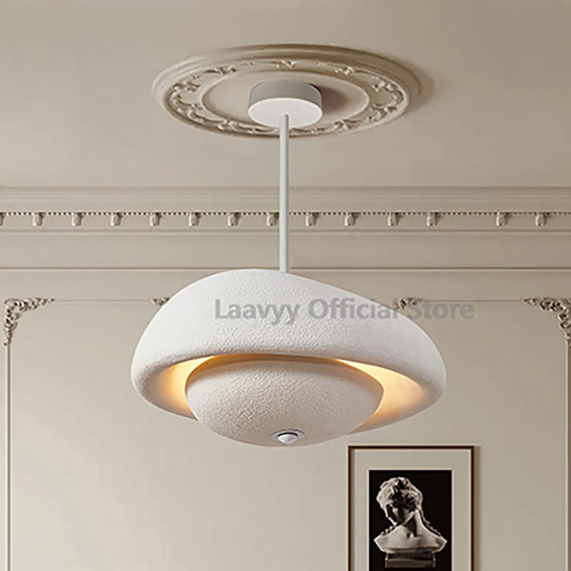 Wabi-sabi Living Room Bedroom Chandelier Modern Creative Restaurant Ceiling Pendant Lamp Home Interior Decoration Ceiling Lights