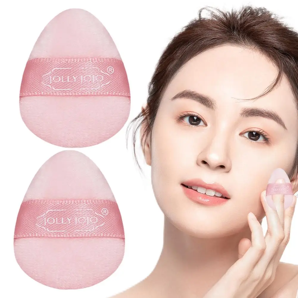 Mini Finger Puff Foundation Small Air Cushion Powder Applicator BB Tools Sponge Cream Face Makeup Concealer Cosmetic F5F4