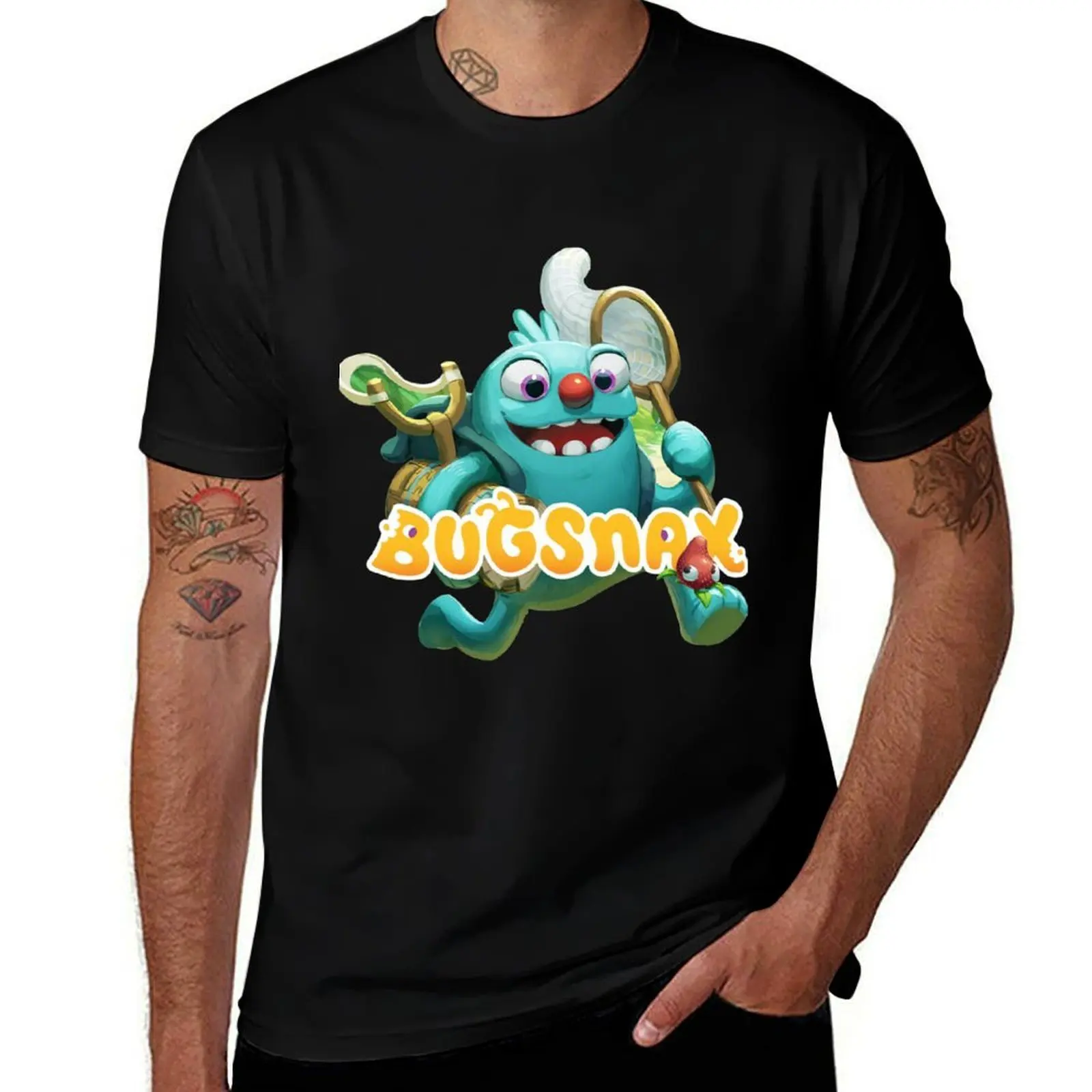 

Cute Bugsnax T-Shirt cotton t shirts man 100% black cotton t-shirt plain for man package T-Shirt