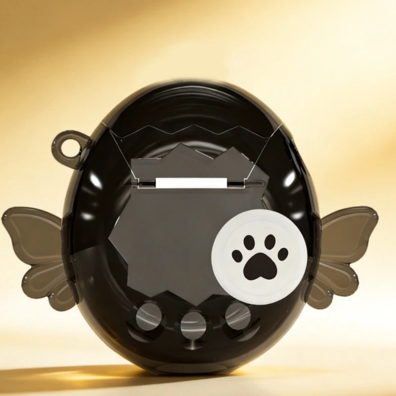 96BA Virtual Pet Device Shell-Set mit Knopfkappe, Hardcover-Körper, Frontöffnung und seitlicher Aufhängung für den täglichen – Detail 1