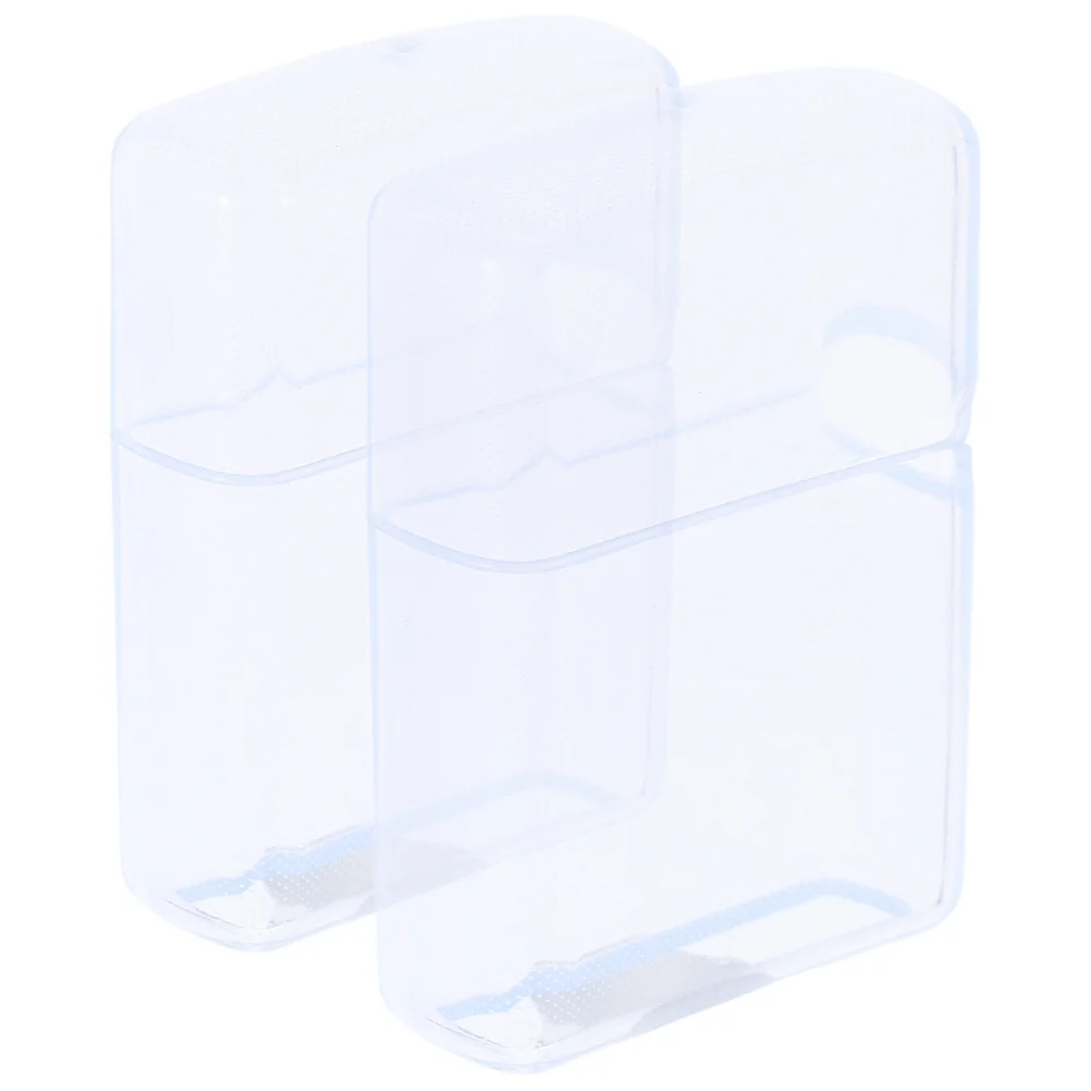 

2pcs Lighter Cover Sleeve Waterproof Sturdy Protective Case Pouch For Camping Bbq Outdoor Travel Reusable Portable