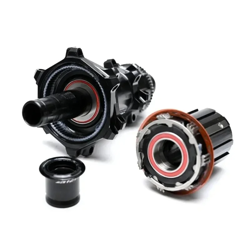 

Straight Pull Middle Lock 24H Road Bike Hub 7 Claw 504 Ringing Pawl Hub Bicycle