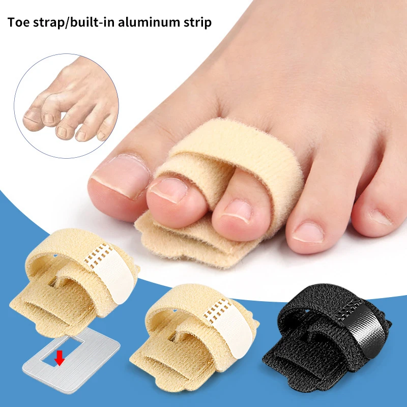 Adjustable Toe Straightener Breathable Bunion Corrector Non-Deformed Foot Wear Aluminum Plate Toe Finger Support Fixed