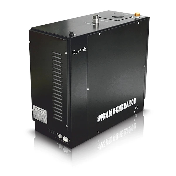Oceanic  Steam Generator 4.5kw Auto Descaling Function for Commercial Use with Digital Controller Hammam  Steam Bath