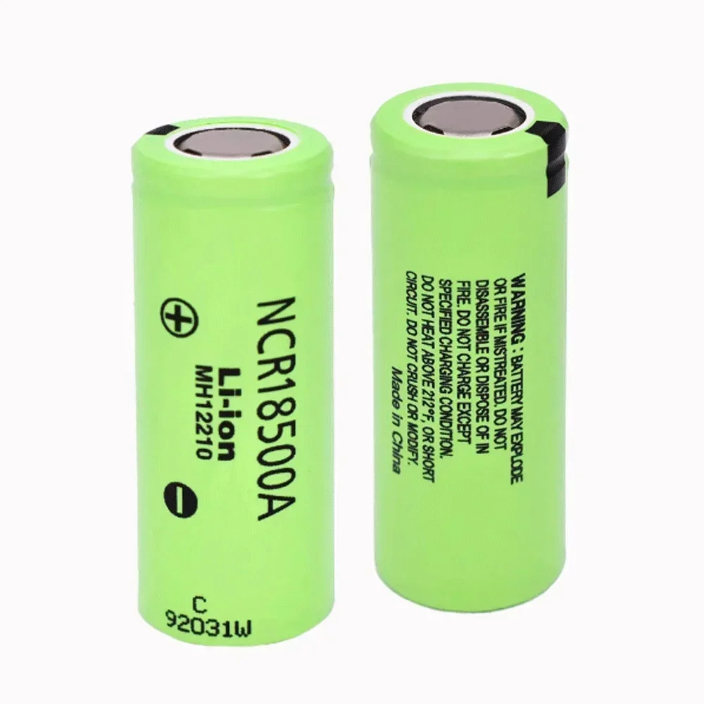 Lithium 3.7V 18500 2040mah Battery For Panasonic NCR18500A 3.6V Battery for Toy Torch Flashlight ect