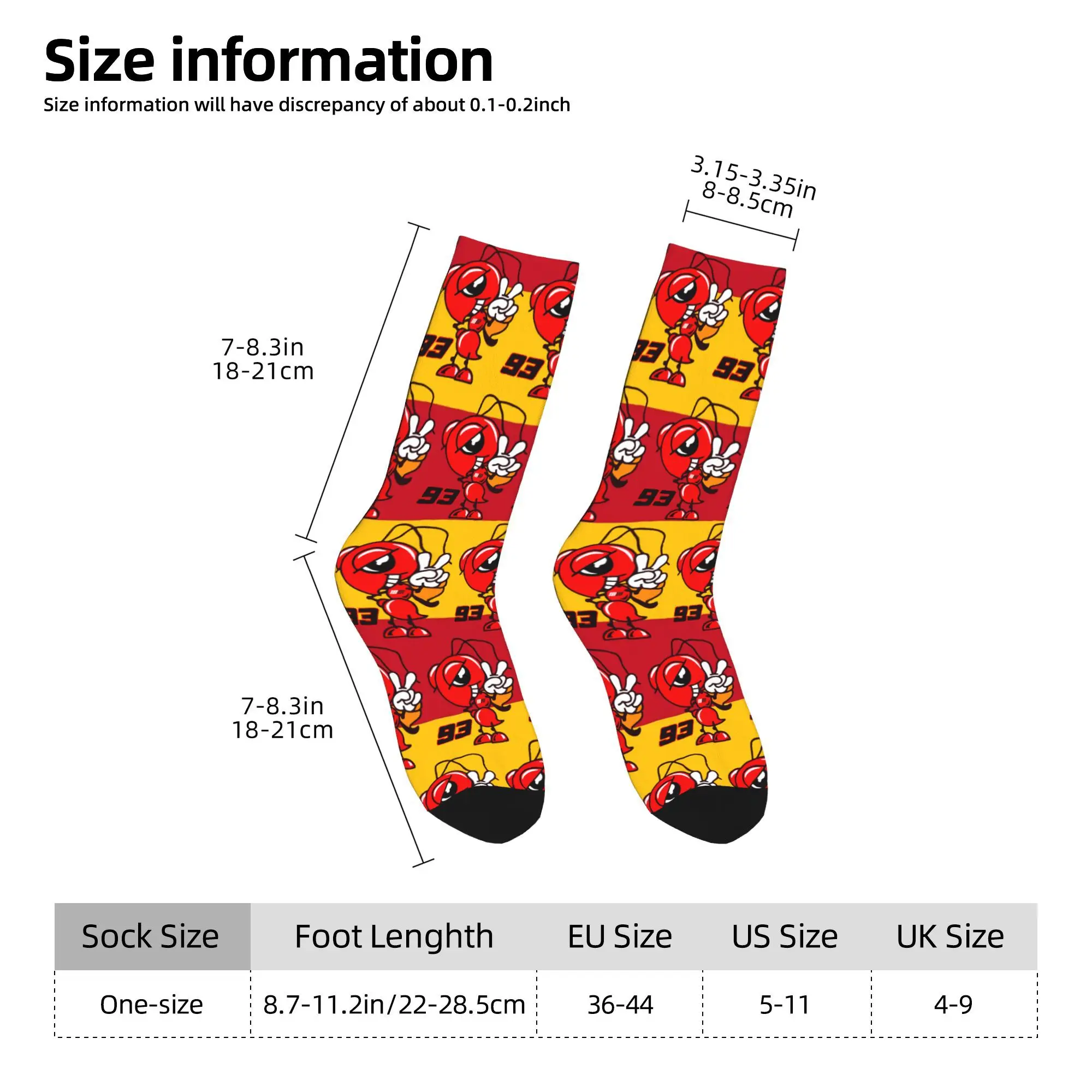 Крутые носки Amazing Spaniard Racer M-Marcs на заказ для мужчин и женщин, теплые спортивные носки с 3D принтом для моторного футбола