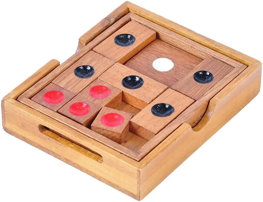 

Chess Board for Kids with Dots Wooden Chess Set Educational Puzzle Toy Kids Games