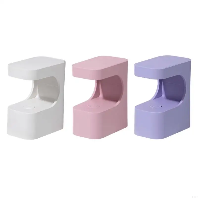 R3MF Hiệu quả 6 Đèn móng LED 45S Timer Hẹn giờ nhanh gel sơn bóng đánh bóng ánh sáng Máy sấy đánh bóng cho Salon và Home