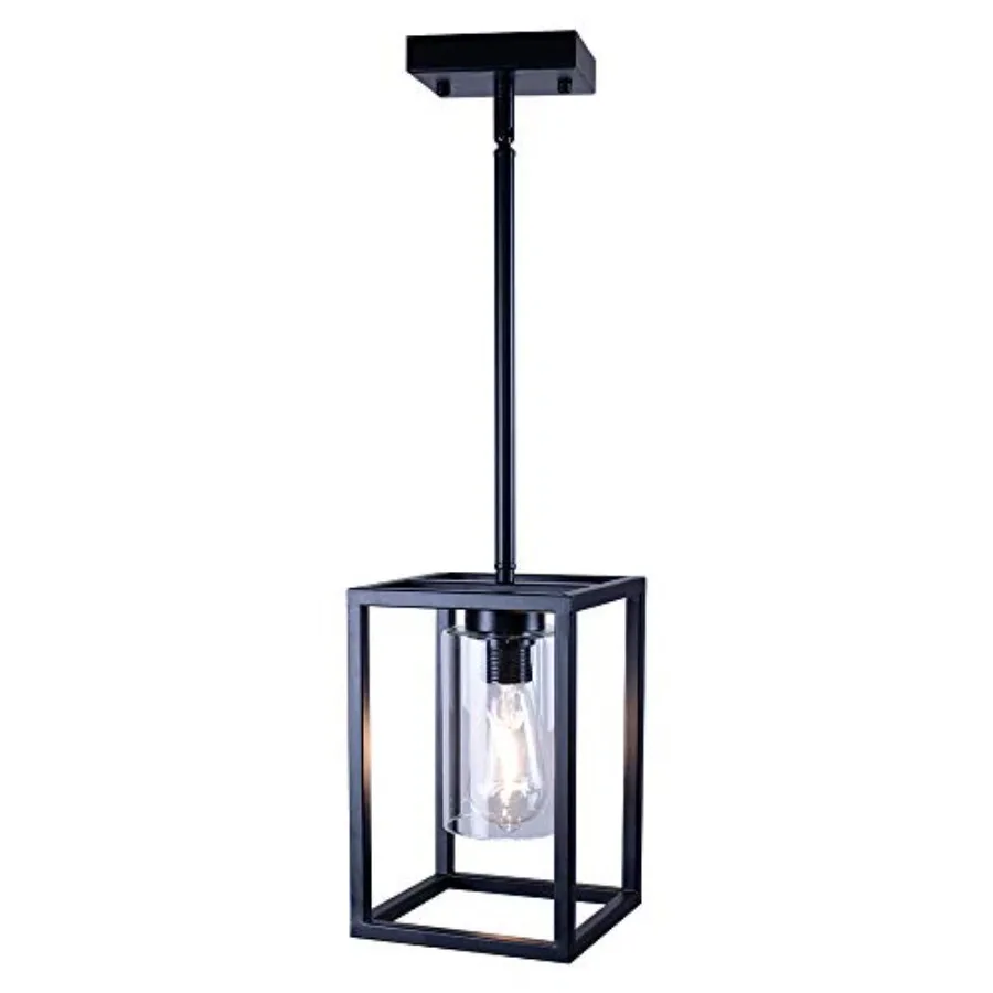 Foyer Chandelier Farmhouse Fixture Dining Room ing Fixtures Hanging Ceiling ing for Foyer Entryway with Glass Shade Adjustable