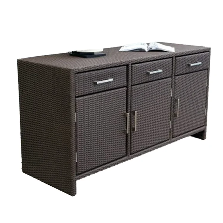 

Открытый ротанг открытый креативный имитация ротанга боковой шкафчик чайный шкаф чаша шкафчик боковой столик стойка