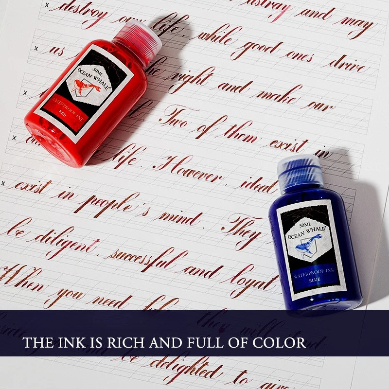 

Banmi Whale Series Fountain Pen Ink Waterproof 50ml Nano-grade Smooth Writing School Office Supplies for JINHAO Stationery