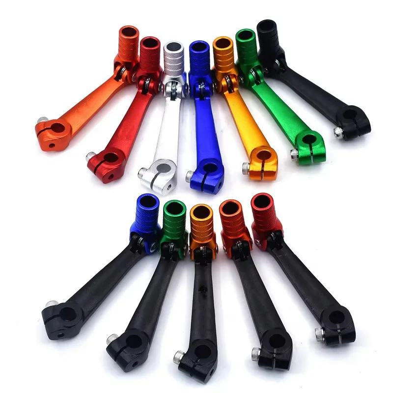 Motorcycle Gear Shift Lever Aluminum Folding for Kayo T2 T4 T4L BSE, Apollo CB250 Engine Dirt Pit Bike Universal Parts