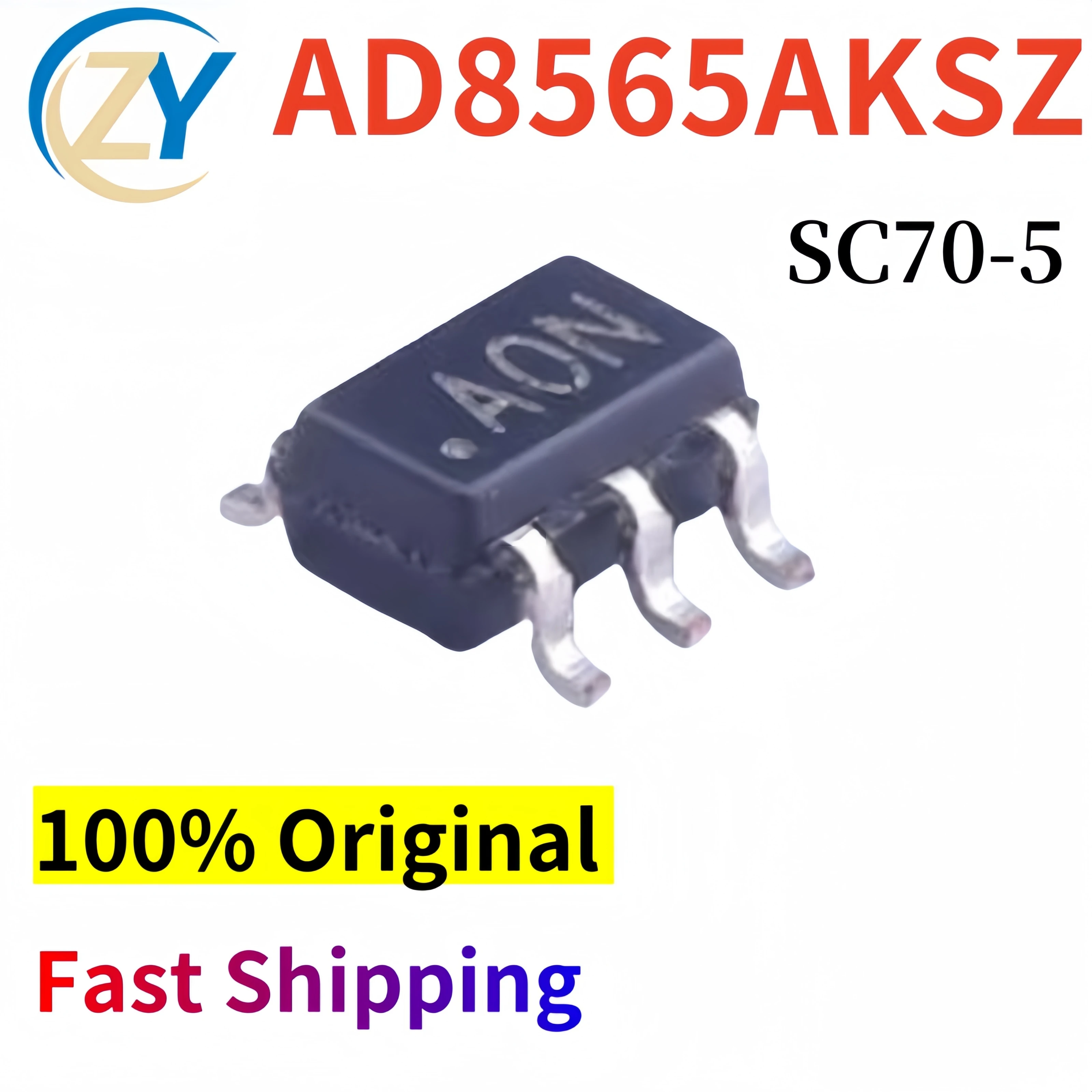 (2-10pcs) AD8565 Amplifiers AD8565AKSZ SC-70-5 4.5V to 16V 100% Original & In Stock