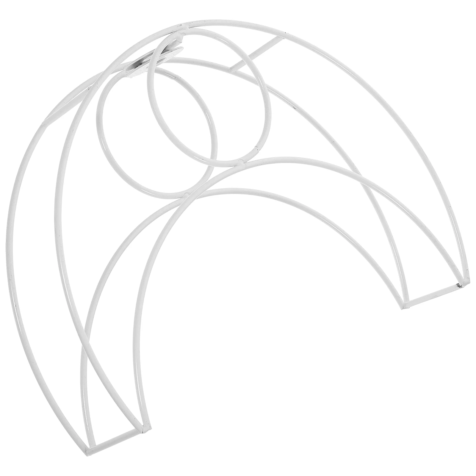 Hardware Rack Desktop Lamp Small Globe Light Shade Iron Lighting Metal Cover Brackets