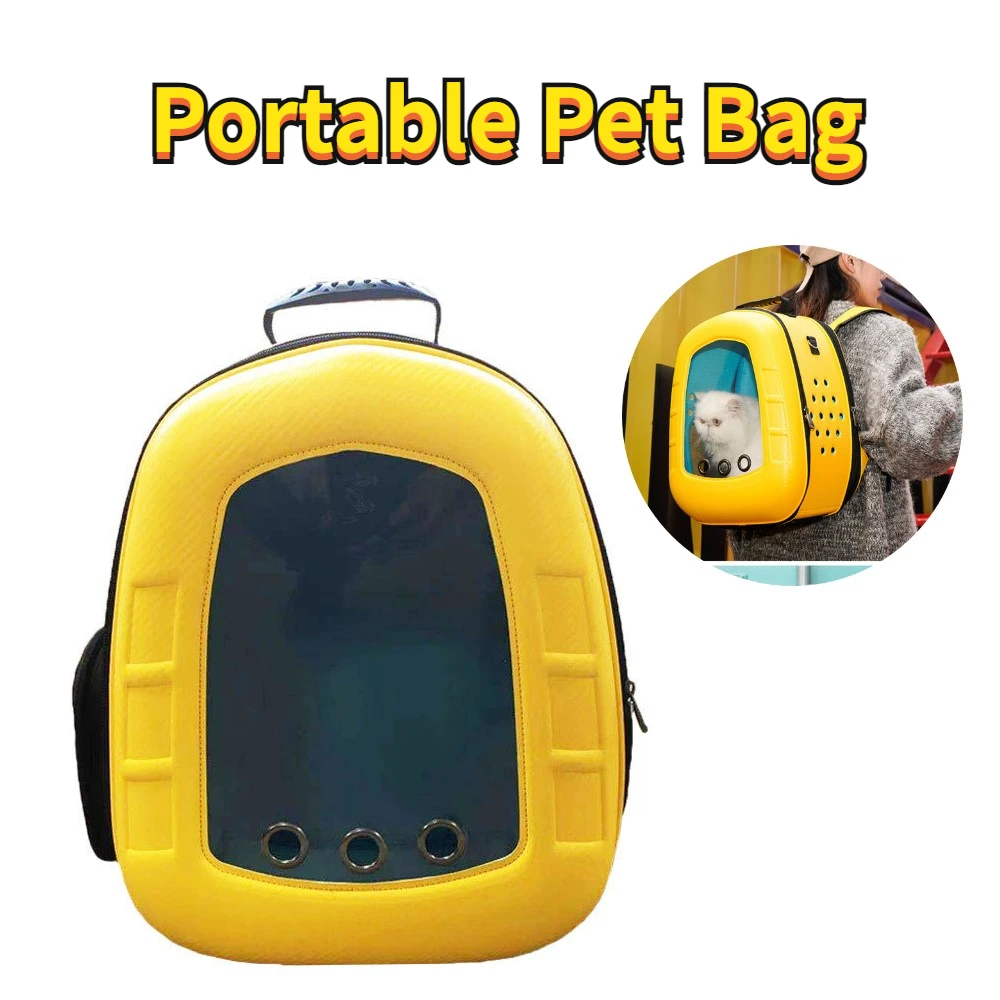 

Fashion Pet Bag Casual Pet Backpack Cat Dog Bag Portable Out Cat Bag Large-Capacity Pet Backpack Foldable Dog Cat Carrier