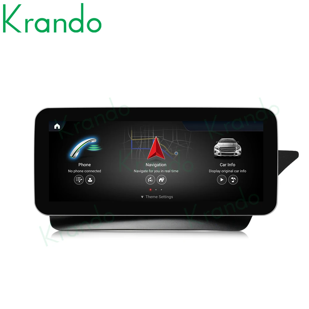 Krando 10.25'' Car Radio For Mercedes Benz E Class  E200 E230 E260 W212 2009 - 2016 Android Autoradio Multimedia GPS