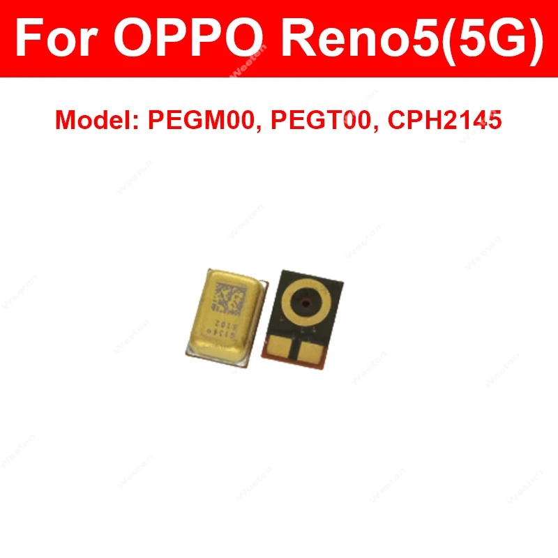 

Внутренний микрофонный динамик для OPPO Reno5 Pro Reno6 Reno 6 Pro Plus 5G Внутренний микрофон Маленький внутренний микрофон-приемник Динамик