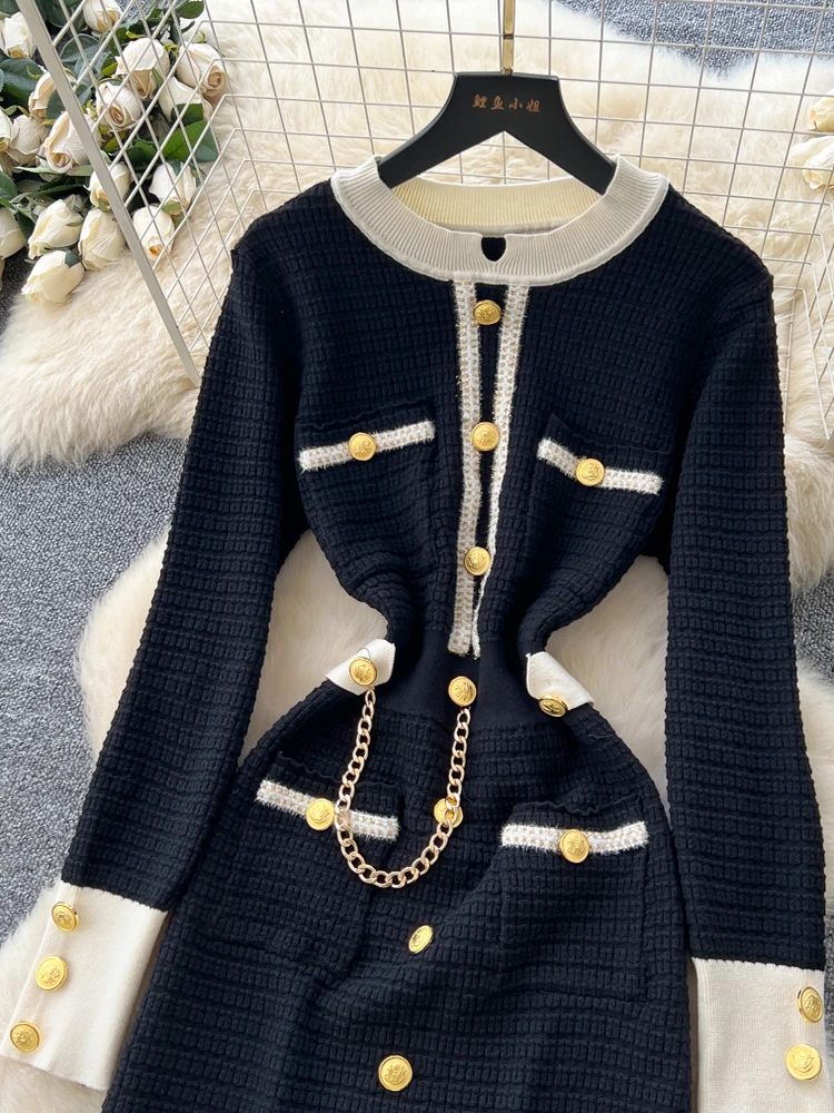 Ele Knitted Dr Wome… - image