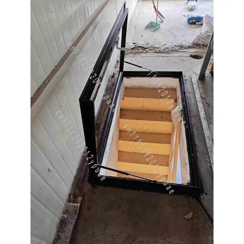 Aluminum Alloy Roof Skylight Cover, Sloped & Flat Roof Daylight Panel for Sunroom, Attic, Basement Stairway Customizable