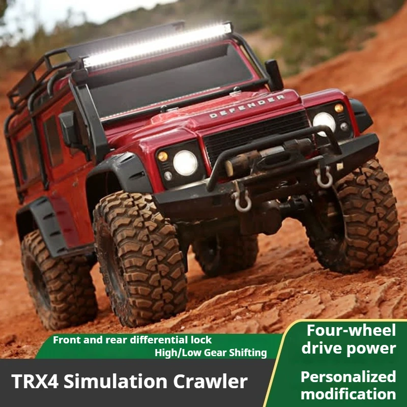 

2.4G Full Scale Remote Control Simulation Guard 82256 Professional Rc Four-Wheel Drive All Terrain Off-Road Climbing Vehicle
