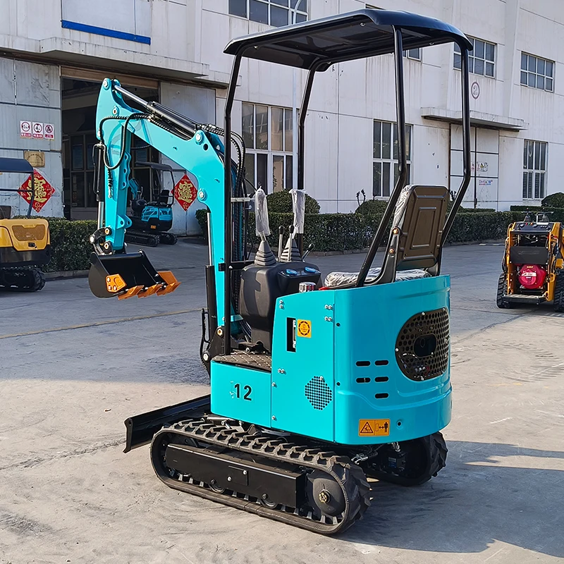 Chinese 1t crawler digger 1 Ton Mini Micro Excavator Bagger Price With CE EPA EUR5