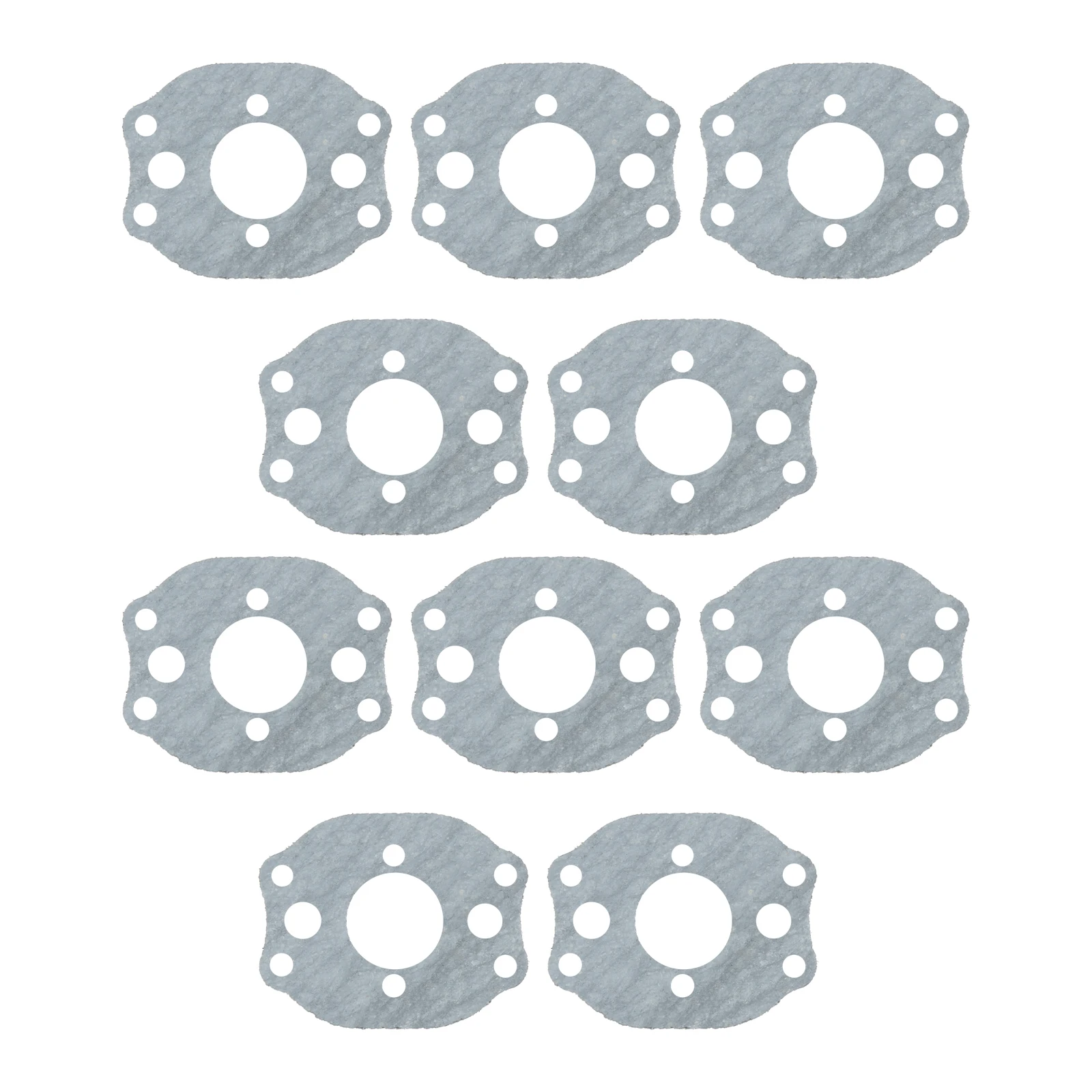 10 ชิ้น/ล็อตปะเก็นคาร์บูเรเตอร์สําหรับ Husqvarna 36 41 136 137 141 142 ลูกโซ่อะไหล่ 530019172 สวนชิ้นส่วนเครื่องจักร