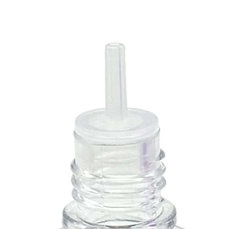 Compte-gouttes vide en plastique PET de 5ml, 100 pièces, bouteille de liquide E avec couvercle à l'épreuve des enfants et flacon d'aiguille à longue pointe