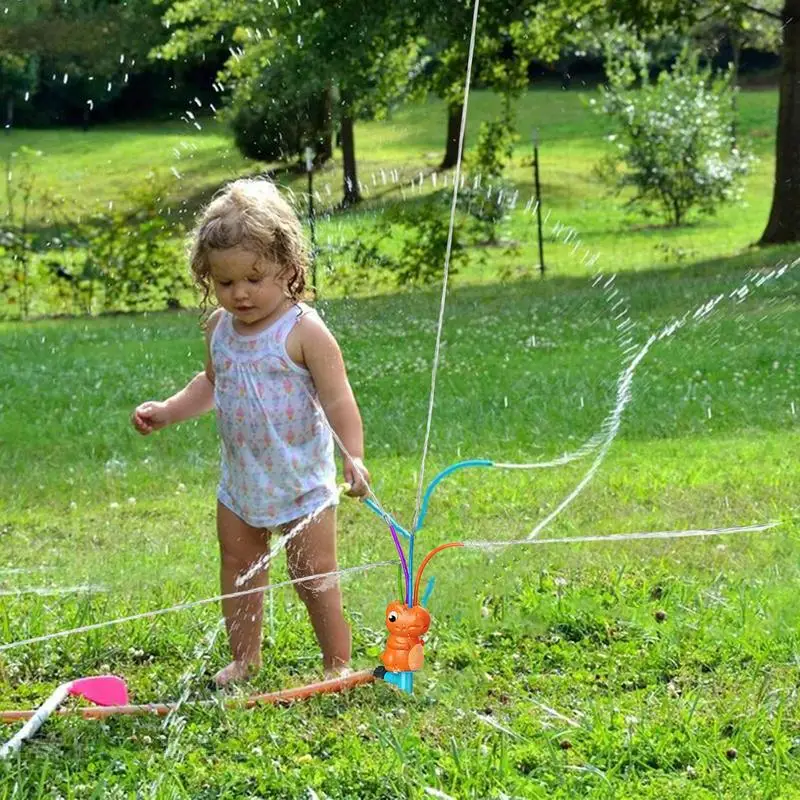 Kinder Sprinkler für außerhalb Dinosaurier Wassers prinkler Spaß im Freien Wasserspiel zeug Spray Spielzeug Hinterhof Spiele für verspielten Sommer