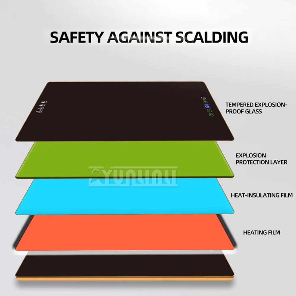Circular Embedded Insulation Stove 36cm Commercial Food Insulation Board Intelligent Insulation Furnace