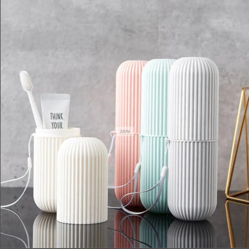 

Minimalist Home Travel Toiletries Mouthwash Cups Tooth Barrels Toothbrushes Toothpaste Storage Boxes Dental Tool Boxes Portable