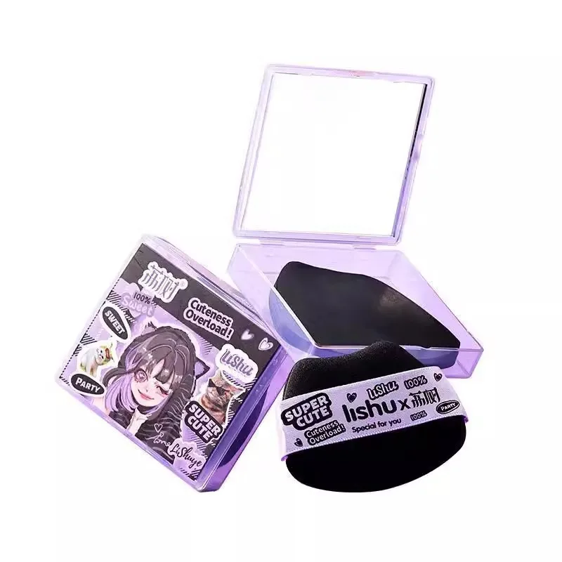 100 قطعة من الورق الممتص للزيت على الطراز المدمج مع مرآة لللمس أثناء تطبيق المكياج. مناسبة لكل من الرجال والنساء #6