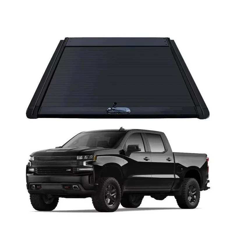 

Pickup Tail Box Roller Shutter Lid Tonneau Cover F150 F-150 Ram 1500 Hilux Tundra Tacoma sierra