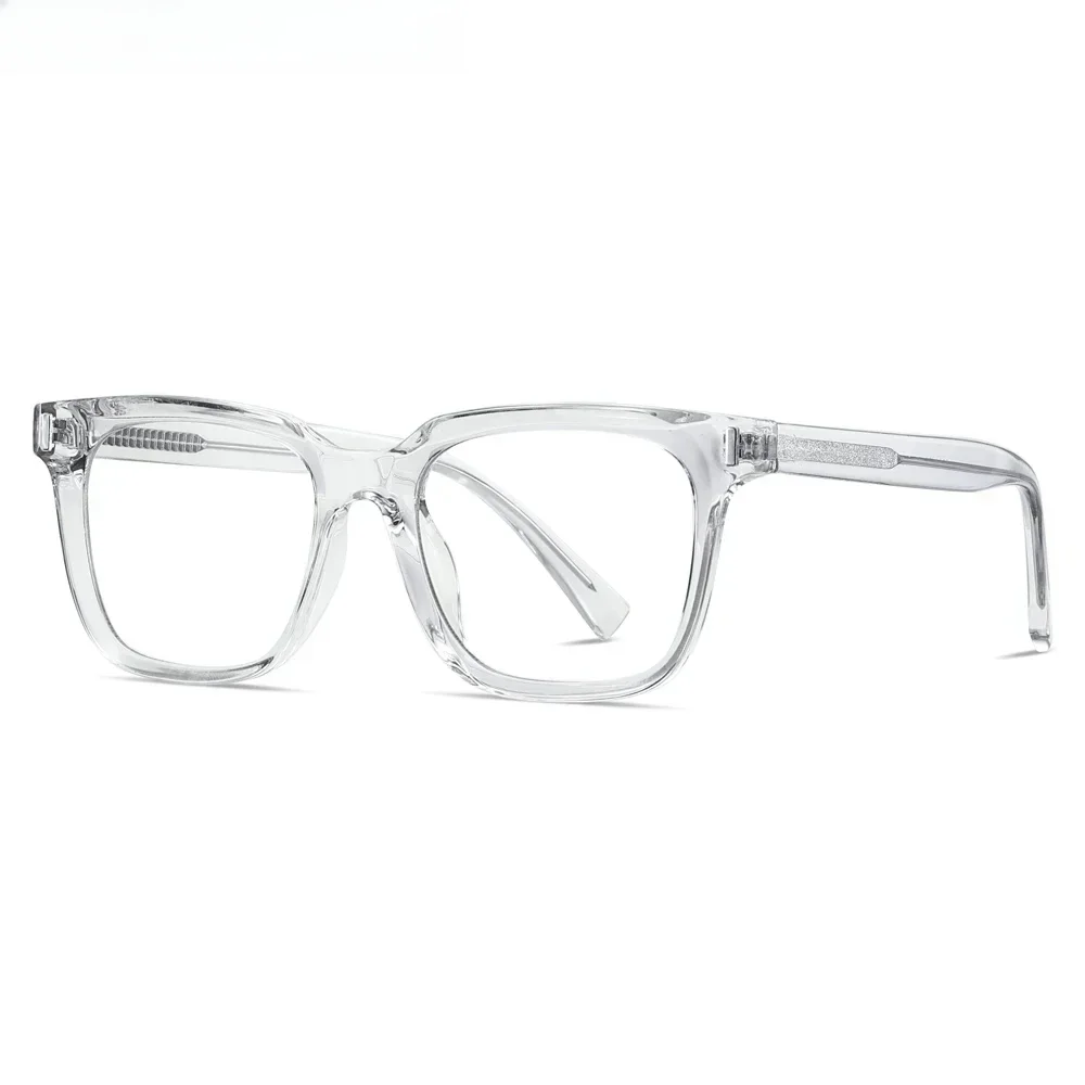 

Очки с защитой от синего света TR90, ацетатные мужские квадратные очки в оправе для женщин, трендовый стиль Koren, унисекс, прозрачный серый цвет