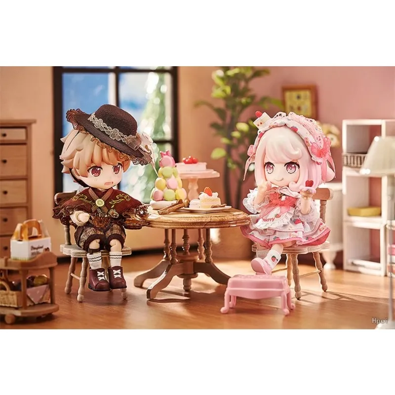 

GSC Genuine Nendoroid Doll Afternoon Tea Series original Fairy Tale Prince and Princess Bianca Charlie Action Figures Model Toys