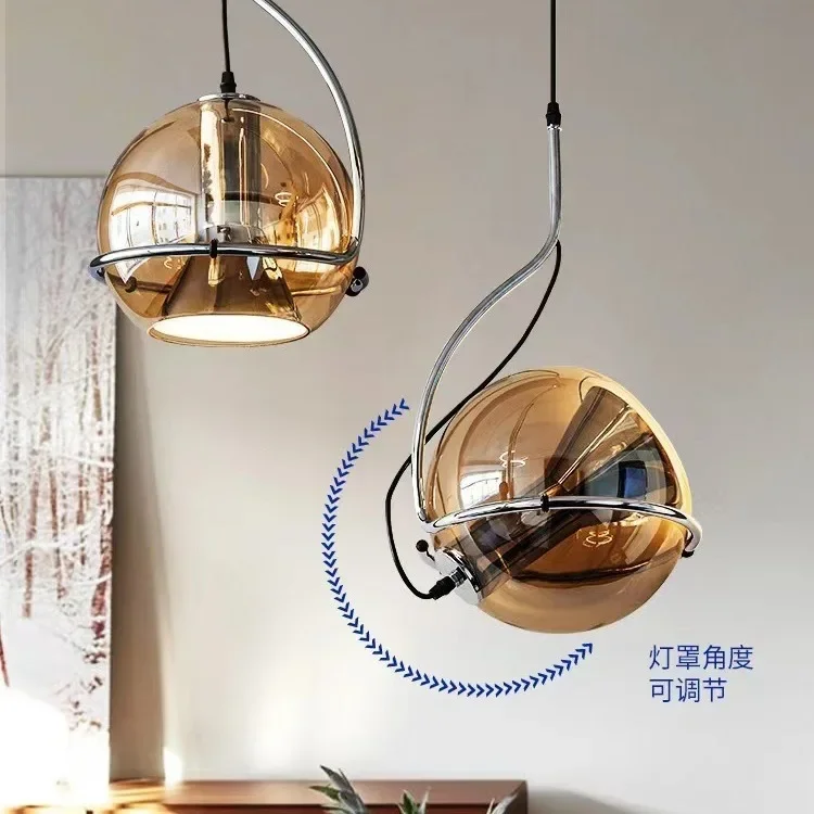 Medieval Retro Bauhaus Chandelier B & B Study Bar Clothing Store Can Be Moved Restaurant Chandelier