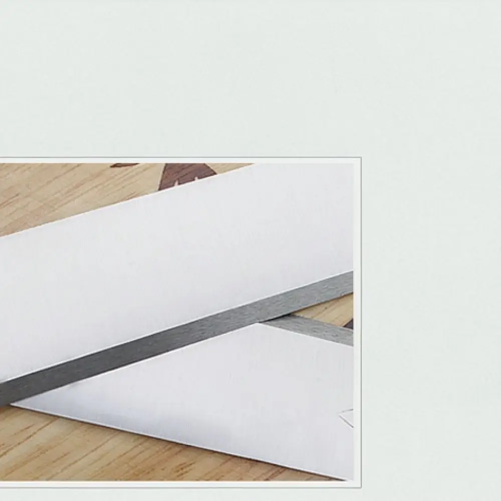 Sharp Steel Planer Blade 3x30x300mm Replacement Tool For Woodworking Machines Durable High Speed Steel Crafting Supply