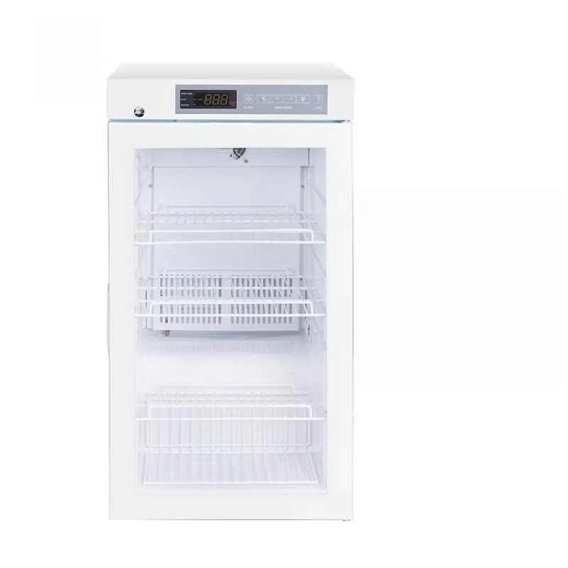 

Professional Lab Refrigerator Medical Storage Fridge 3.53 Cu Ft Refrigerator Glass Door Medical Refrigerator Small